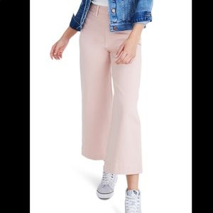 Pink Emmett Madewell Wide-Leg Crop Pants